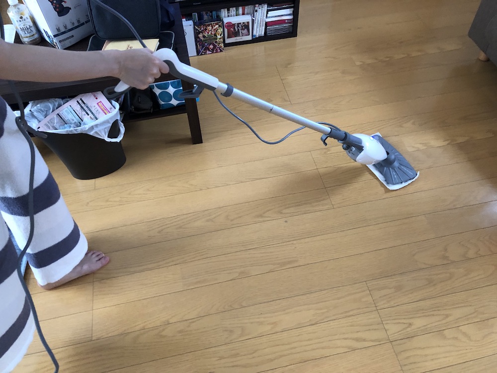 「Light’n’Easyスチームクリーナー」を使ってみた!